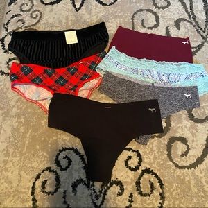 VS/VS Pink panties - womens XS - lot of 6
